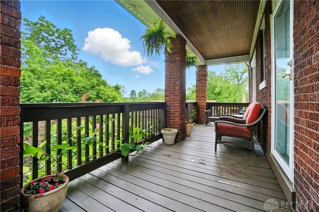2344 Quatman Ave, Norwood, OH 45212 - view of deck