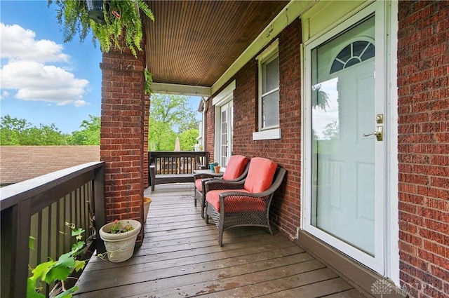2344 Quatman Ave, Norwood, OH 45212 - view of wooden porch