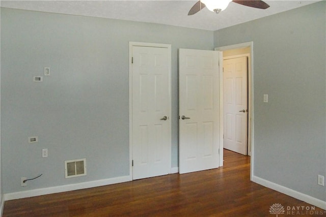 400 S Hayden Ave, Riverside, OH 45431 - empty room featuring wood finished floors and a ceiling fan