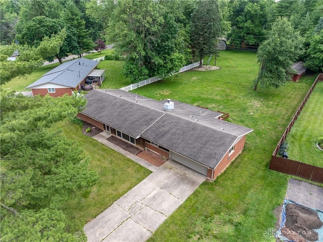 4155 Eckworth, Bellbrook, OH 45305 - drone / aerial view