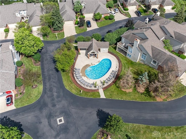 3917 E Summit Ridge Dr, Beavercreek, OH 45430 - view of property location with nearby suburban area and a pool area