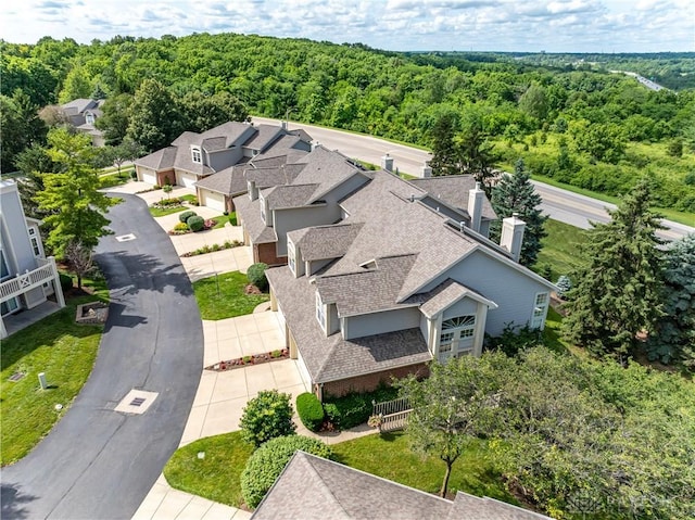 3917 E Summit Ridge Dr, Beavercreek, OH 45430 - aerial view of a forest