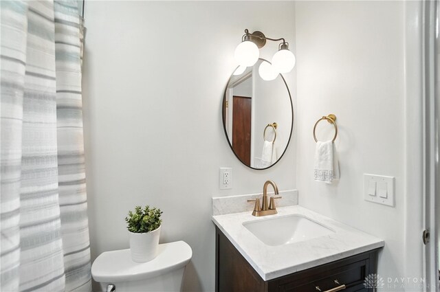1023 Hilliard Dr, Delhi Twp, OH 45238 - bathroom featuring vanity and toilet