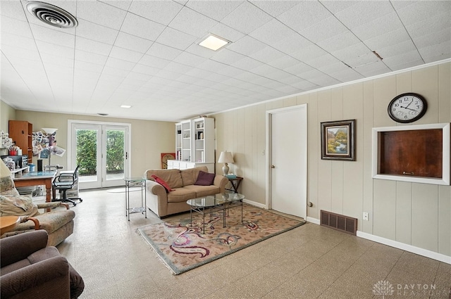 1804 Schirm Dr, Middletown, OH 45042 - living room with tile patterned floors and a desk