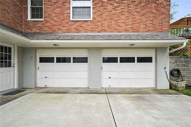 1804 Schirm Dr, Middletown, OH 45042 - garage with concrete driveway