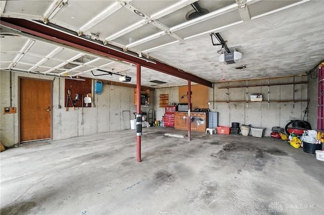 1804 Schirm Dr, Middletown, OH 45042 - garage featuring a garage door opener