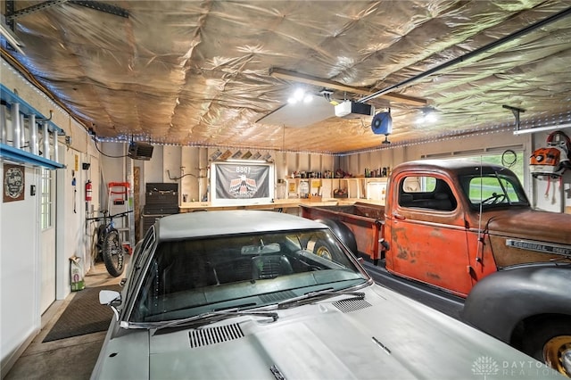 945 Oakland Dr, Beavercreek Twp, OH 45434 - garage with a garage door opener