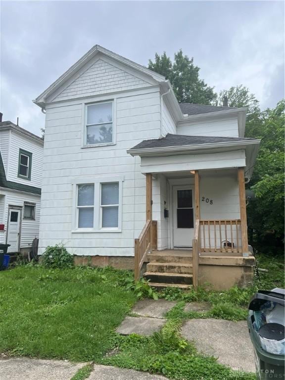 208 Heaton Ave, Dayton, OH 45410 - view of front of house with a porch