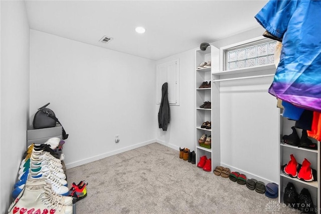 2858 Willow Ridge Dr, Colerain Twp, OH 45251 - recreation room featuring carpet floors and recessed lighting