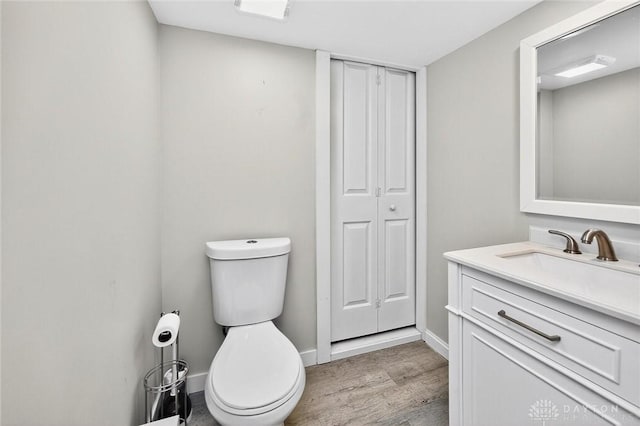 2858 Willow Ridge Dr, Colerain Twp, OH 45251 - bathroom featuring vanity and wood finished floors