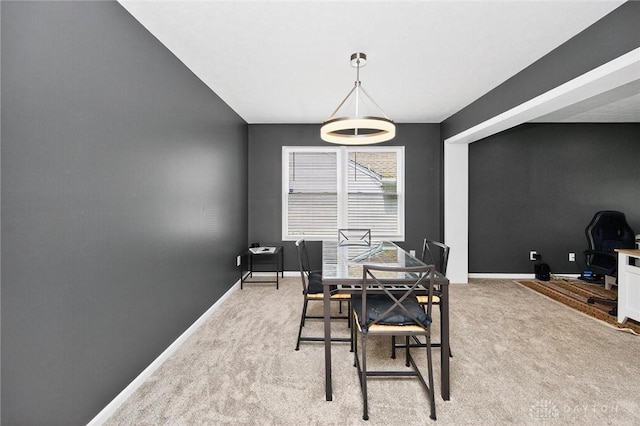 2858 Willow Ridge Dr, Colerain Twp, OH 45251 - dining room with light colored carpet