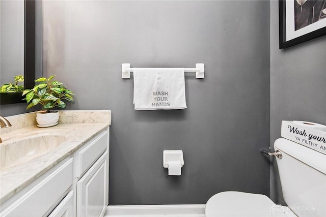 2858 Willow Ridge Dr, Colerain Twp, OH 45251 - half bath featuring toilet and vanity