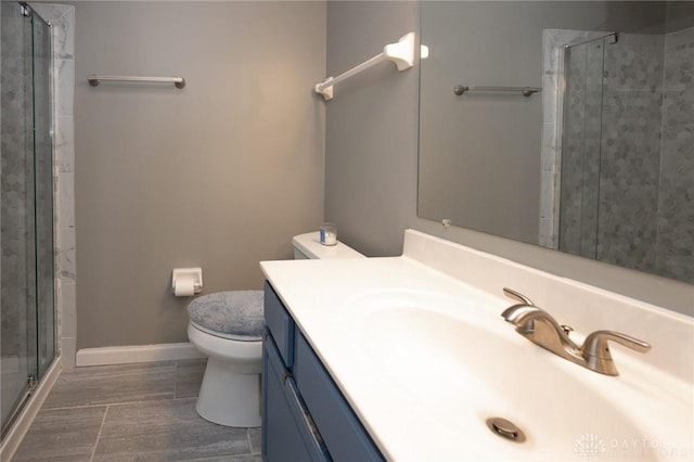 2858 Willow Ridge Dr, Colerain Twp, OH 45251 - bathroom with vanity and a stall shower