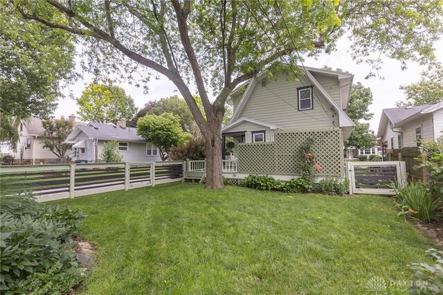 2817 Whittier Ave, Dayton, OH 45420 - view of fenced backyard