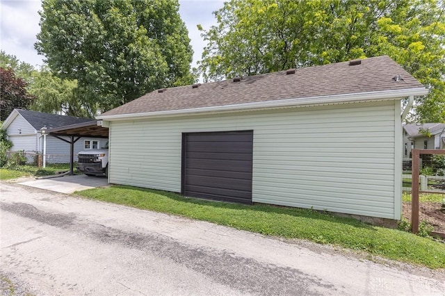 2817 Whittier Ave, Dayton, OH 45420 - view of detached garage