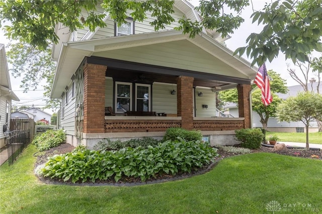 2817 Whittier Ave, Dayton, OH 45420 - view of front of home featuring covered porch
