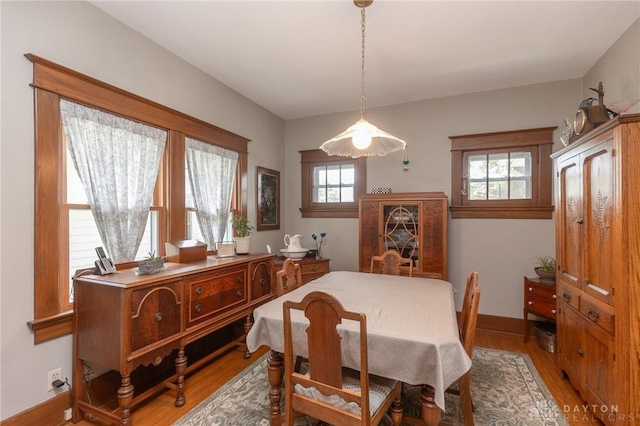 2817 Whittier Ave, Dayton, OH 45420 - dining room featuring light wood-style flooring and healthy amount of natural light