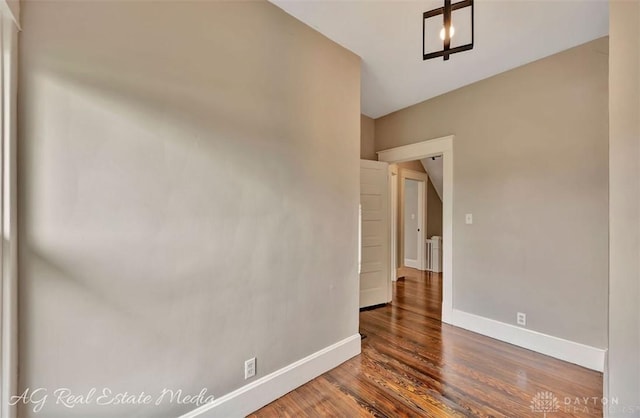200 Garfield St, Middletown, OH 45044 - spare room with wood finished floors and baseboards