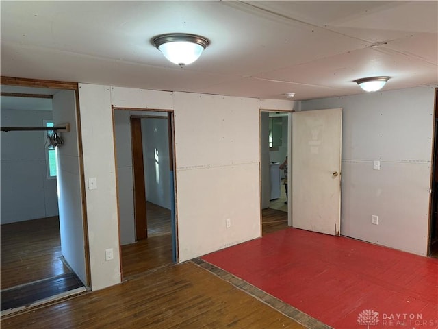 4904 Alpha Rd, Springfield, OH 45504 - empty room featuring wood finished floors