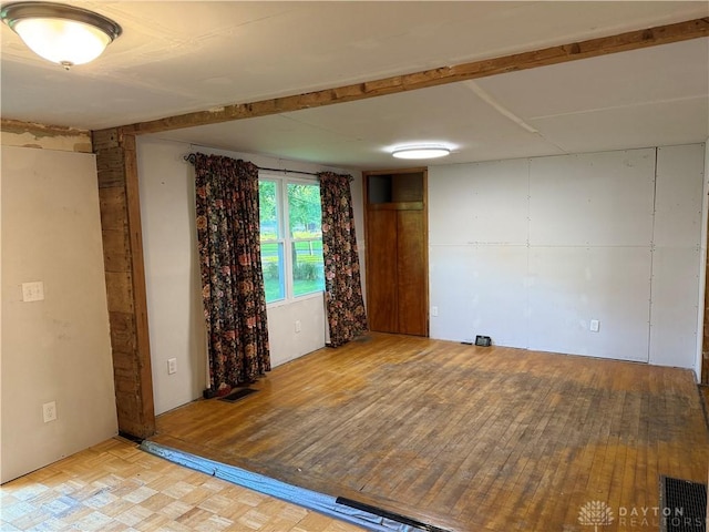 4904 Alpha Rd, Springfield, OH 45504 - spare room featuring wood finished floors