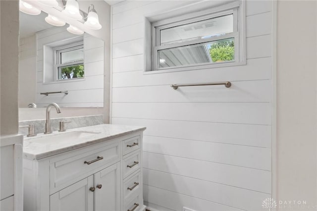 40 Rosewood Dr, Springboro, OH 45066 - bathroom featuring vanity and plenty of natural light