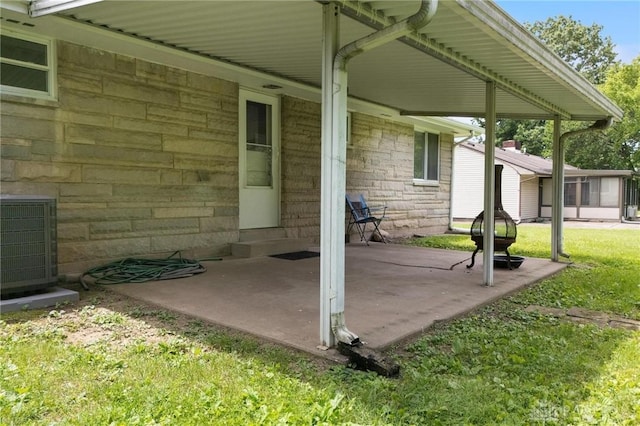 40 Rosewood Dr, Springboro, OH 45066 - view of patio / terrace