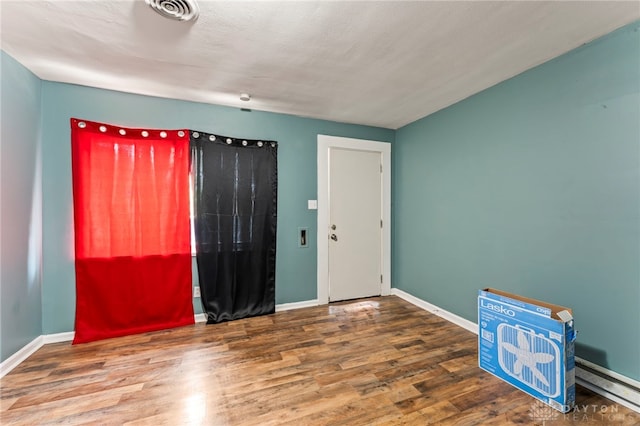 3558 Stanford Pl, Dayton, OH 45406 - unfurnished room with wood finished floors and baseboards