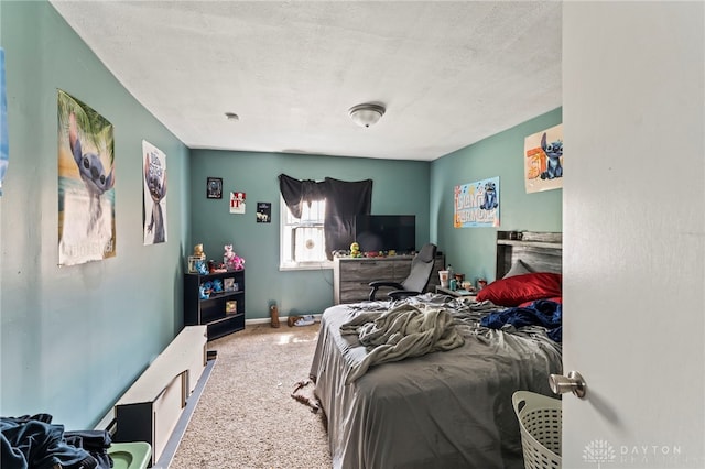 3558 Stanford Pl, Dayton, OH 45406 - bedroom with carpet floors and a textured ceiling