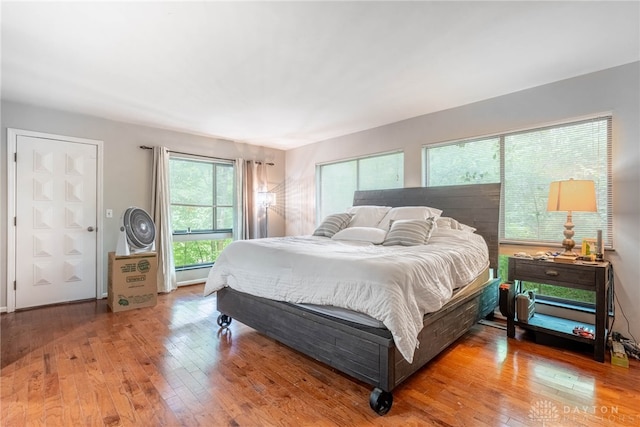 1839 Quail Hollow Rd, Washington Twp, OH 45459 - bedroom featuring hardwood / wood-style flooring