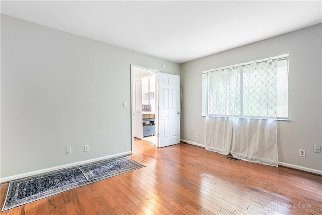 1839 Quail Hollow Rd, Washington Twp, OH 45459 - empty room featuring baseboards and hardwood / wood-style floors