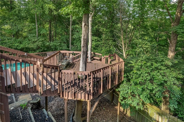 1839 Quail Hollow Rd, Washington Twp, OH 45459 - view of deck