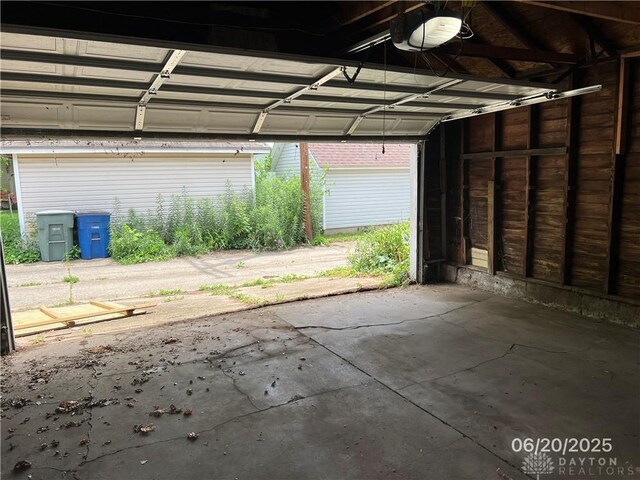 1410 Carlisle Ave, Dayton, OH 45420 - garage with a garage door opener