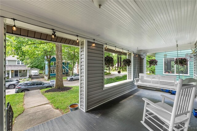 1525 Crescent Blvd, Kettering, OH 45409 - view of covered porch