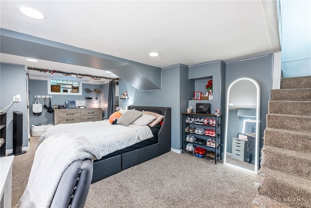 1525 Crescent Blvd, Kettering, OH 45409 - bedroom with carpet and recessed lighting