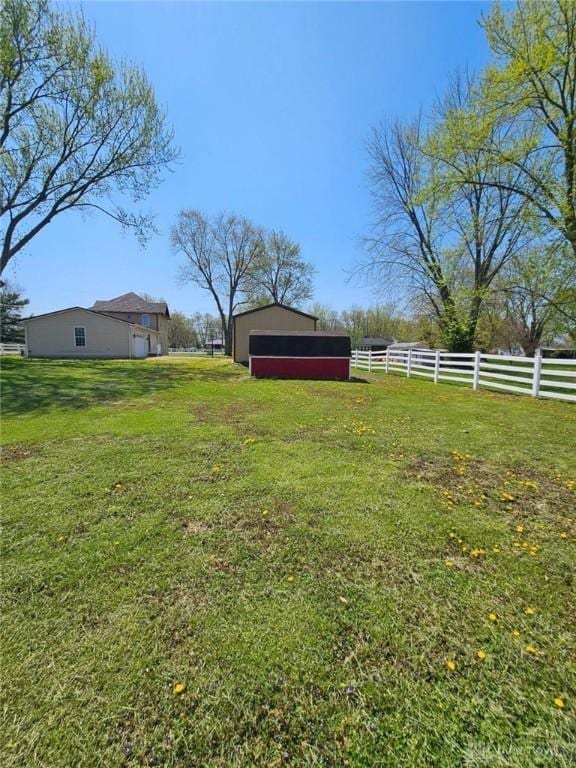 356 Old St Unit 122, Clearcreek Twp, OH 45036 - view of yard with a pole building, an outdoor structure, and a garage