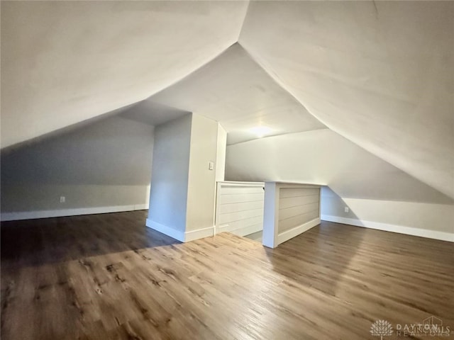 356 Old St Unit 122, Clearcreek Twp, OH 45036 - additional living space featuring vaulted ceiling and wood finished floors