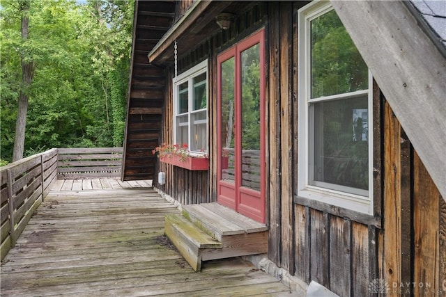 8760 State Route 380, Chester Twp, OH 45177 - view of wooden terrace