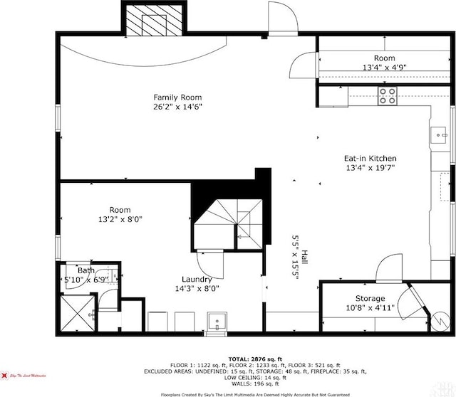 8760 State Route 380, Chester Twp, OH 45177 - view of property floor plan
