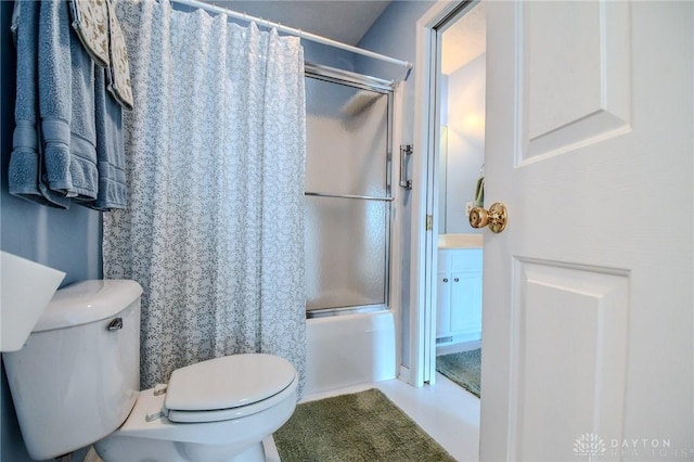 9689 Centerville Creek Ln, Centerville, OH 45458 - full bath featuring toilet and shower / bath combo