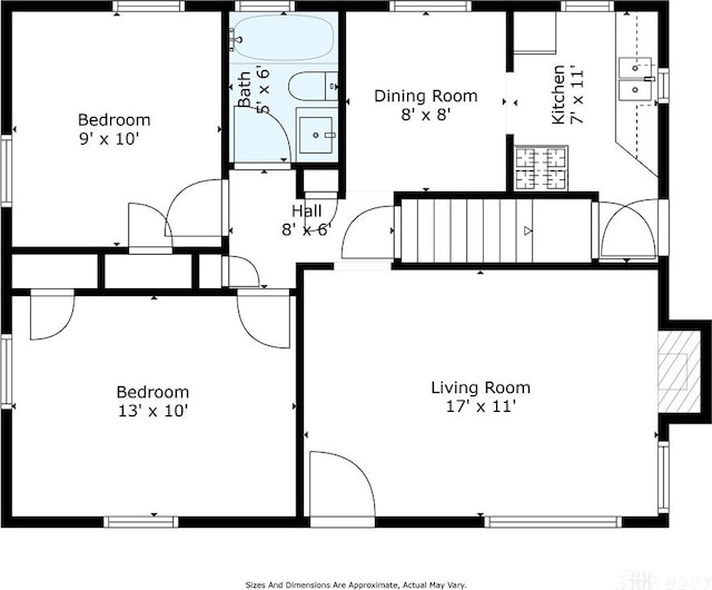 2311 Alpine Way, Dayton, OH 45406 - view of property floor plan