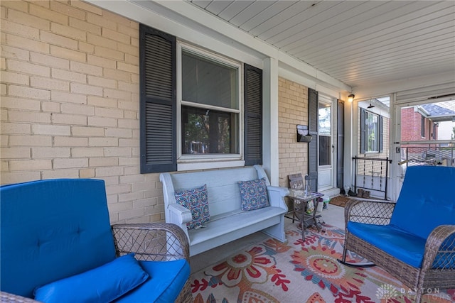 2311 Alpine Way, Dayton, OH 45406 - view of covered porch