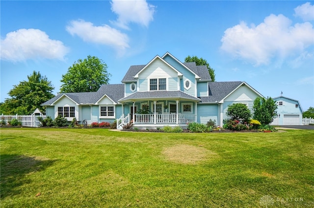 3244 N Shoemaker Rd, Lebanon, OH 45036 - view of front facade with covered porch and a shingled roof