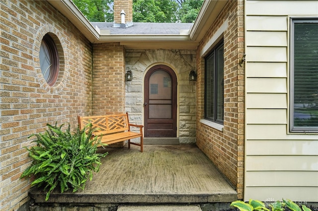 1314 Red Bud Trl, Dayton, OH 45409 - property entrance featuring brick siding