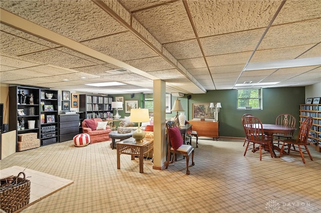 1314 Red Bud Trl, Dayton, OH 45409 - building lobby with a drop ceiling