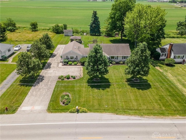 6977 Alternate State Route 49, Arcanum, OH 45304 - aerial view of sparsely populated area