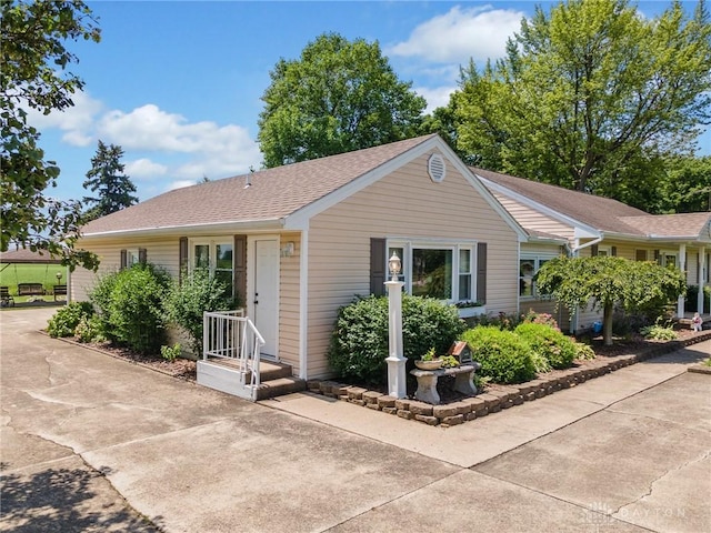 6977 Alternate State Route 49, Arcanum, OH 45304 - view of front of property featuring a shingled roof