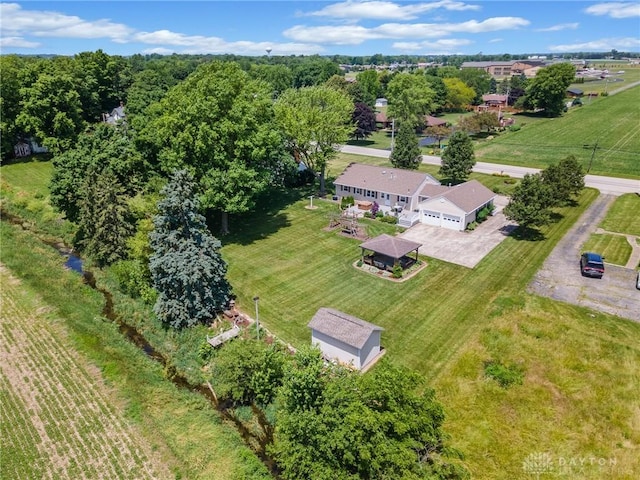 6977 Alternate State Route 49, Arcanum, OH 45304 - overview of rural landscape