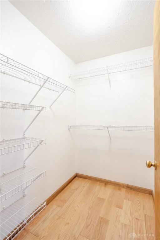 6437 Sun Ridge Dr, Waynesville, OH 45068 - spacious closet with light wood-type flooring