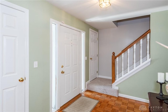 2384 Flyway Ct, Beavercreek, OH 45431 - entryway with stairway