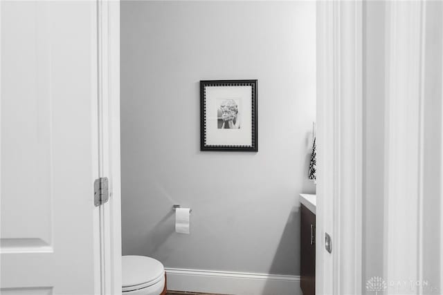 7921 Locust Grove Ct, Springboro, OH 45066 - bathroom featuring vanity and toilet